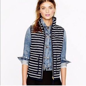 J. Crew Stripped Excursion Vest